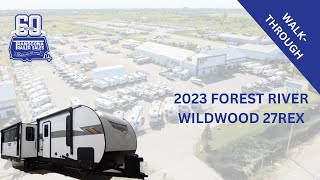 2023 FOREST RIVER WILDWOOD 27 REX TT STOCK 13414 [upl. by Nnodnarb502]