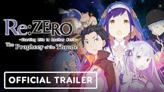 Rezero STARTING LIFE IN THE ANOTHER WORLD Official tailer In Hindi Dubbed By AnimeHits [upl. by Ettevahs]