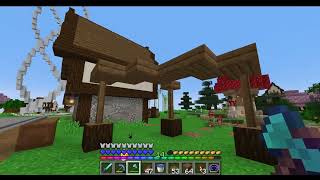 Bees Lets play some Minecraft ep 123 [upl. by Arundell482]