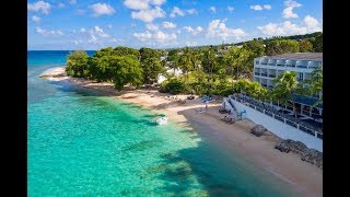 Hotel review and video from BARBADOS Waves Hotel and Spa by Elegant Hotels [upl. by Hallie]