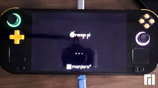 Installing Manjaro Gaming Edition on the OrangePi Neo Prototype [upl. by Yenruoc735]