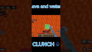 Lava and water clunch minecraft subscribe NanuxX [upl. by Adieno]