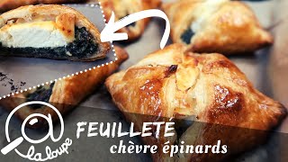 FEUILLETES CHEVRE EPINARDS 128 [upl. by Nappy]