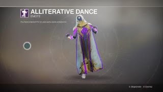 Destiny 2 Alliterative Dance  Pikotaro quotPPAPquot [upl. by Seymour]