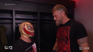 Edge and Rey Mysterio Backstage Segment  WWE RAW September 12 2022 91222 [upl. by Fleischer253]