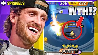 Yes Its REAL Logan Paul Comes To Pokemon Unite [upl. by Acira]