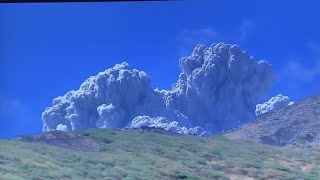 Mount Ontake Eruption Of 2014 [upl. by Ayamahs]