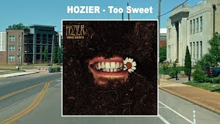 Hozier  Too Sweet Audio [upl. by Delfine]