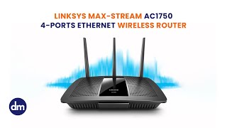 Transform Your WiFi Experience with Linksys MaxStream AC1750 Wireless Router  Direct Macro [upl. by Ecertal]