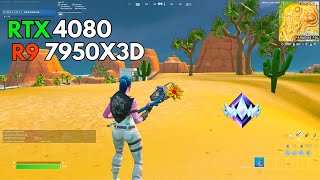 RTX 4080  Ryzen 9 7950X3D OG Fortnite  Ranked  performance mode [upl. by Ferdie]