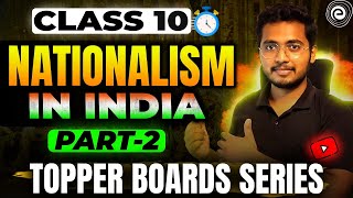 Nationalism in India ONE SHOT SERIES p2  Class 10 Social Science  Hussain Sir [upl. by Emad280]