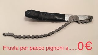 Frusta per pacco pignoni fai da te a costo zero [upl. by Annaiv]