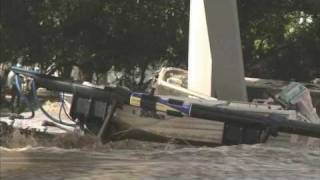 Brisbane floods dramatic footage 13 Jan [upl. by Basham]