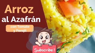 Arroz Amarillo Receta muy Sabrosa y Facil [upl. by Aisek]