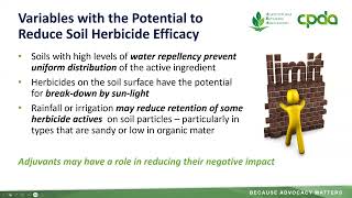 Adjuvant Application with PreEmergent Herbicides [upl. by Kelsi]