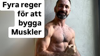 Fyra regler för att bygga muskler [upl. by Onitnas73]