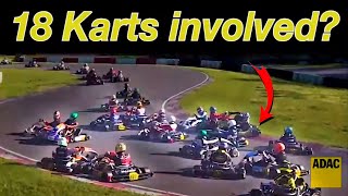 8 Minutes of PURE KARTING CHAOS RAW FOOTAGE [upl. by Etnoval]