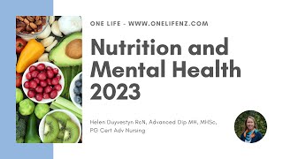 Nutrition and Mental Health for Health Professionals  Short Video [upl. by Philipp]