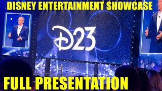 D23 Expo 2024  Disney Entertainment Showcase  Marvel  Pixar  Star Wars  David Blaine [upl. by Demahum547]