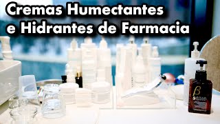 CREMAS HUMECTANTES E HIDRATANTES PARA LA CARA DE FARMACIA  MakeupEmporium [upl. by Ylluz933]