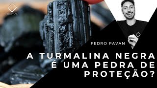 A turmalina negra é uma pedra de proteção  Cristais Elestial  Pedro Pavan [upl. by Abih637]