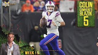 Blazin 5 Bills beat Cowboys Seahawks upset Eagles Cardinals cover in Week 15  NFL  THE HERD [upl. by O'Hara394]