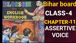 CLASS4 ENGLISH WORKBOOK CHAPTER11ASSERTIVE VOICE WORKSHEETS 5455565758 4th class eng wbch11 [upl. by Agathy]