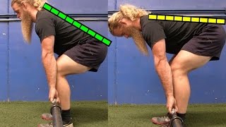 Lift With Your BACK  How To Stiff Leg Deadlift [upl. by Fidelas]