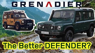 Is The Ineos Grenadier Better Than The Defender [upl. by Arbrab]