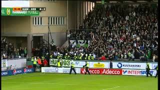 Fotboll  Hammarby IF vs Assyriska  Matchen bryts 20120512 [upl. by Stella696]