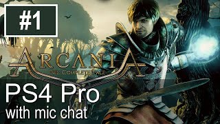 Arcania PS4 Pro Gameplay Lets Play 1 [upl. by Zizaludba189]