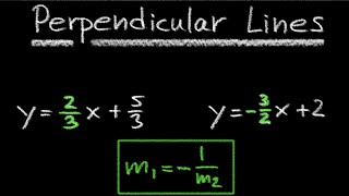 How to Find a Perpendicular Line PointSlope Form amp SlopeIntercept Form  The Westcoast Math Tutor [upl. by Huberty]