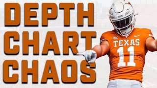 Longhorns Defense Depth Chart Chaos [upl. by Derrej]