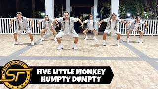 FIVE LITTLE MONKEY HUMPTY DUMPTY  Dj Ronzkie Remix   Dance Trends  Dance Fitness  Zumba [upl. by Oona377]