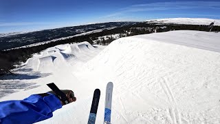 One run in Bräcke Åre SkiStar Snowpark [upl. by Anon]