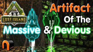 ARK Lost Island ARTIFACT Of The DEVIOUS amp MASSIVE amp How To Get Them [upl. by Mayram135]