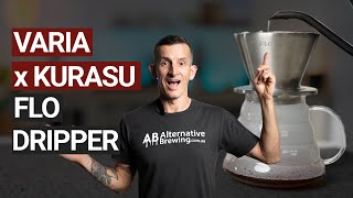 Brewing Great Coffee using the Varia x Kurasu Kyoto FLO Dripper [upl. by Sall]