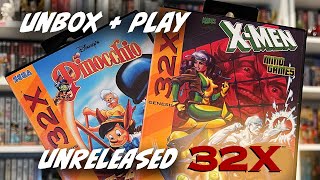 Unreleased Sega 32X Games  XMEN amp Pinocchio [upl. by Jasen]