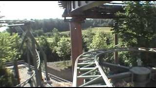 Gsengte Sau Gerstlauer Bobsled Roller Coaster Front Seat POV  Tripsdrill Germany [upl. by Dinin]