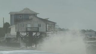 Hurricane Helene Florida hit by powerful winds ahead of Helenes landfall  AFP [upl. by Nairot114]