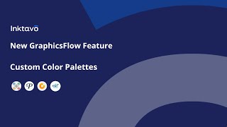 GraphicsFlow New Feature Custom Color Palettes [upl. by Fita]