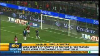 Milan  Inter 30  Highlights Sintesi Sky Sport 24  02042011  31 giornata serie A  HQ [upl. by Ennagrom]