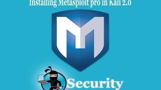 Installing Metasploit pro in Kali 20  تثبيت الميتاسبلوت على الكالى لينكس [upl. by Aronoel]