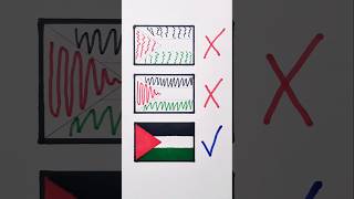 Which is the correct Palestine flag  Part2 flag nationalflag palestine [upl. by Terrilyn290]