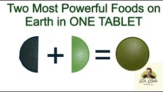 Spirulina amp Chlorella Most Powerful Foods Together  5050 Tabs [upl. by Adnohsirk]