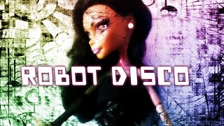 robot disco • clip  stopmotion • Mathieu Sommet [upl. by Jadd]