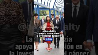 La Reina Letizia apoya la investigación del cáncer en Milán reinaletizia aecc letizia españa [upl. by Yclek]