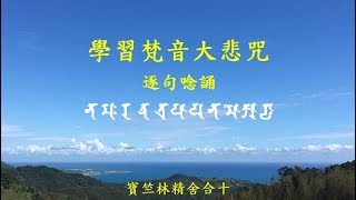 學習梵音大悲咒 － 逐句唸誦 [upl. by Kirsten443]