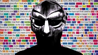 MF DOOM  Vaudeville Villain  Rhymes Highlighted [upl. by Ordisi]