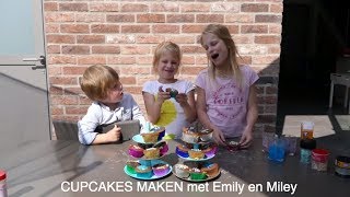 Lekkere cupcakes maken  LUKT ALTIJD [upl. by Atikat758]